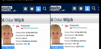 WYCENA Oskara Wójcika: CZERWIEC 2025 vs. CZERWIEC 2026 O.o